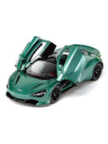 McLaren 720s Model Metal Diecast Car - Green Scale 1:32 (T-M-15) - Toyloft