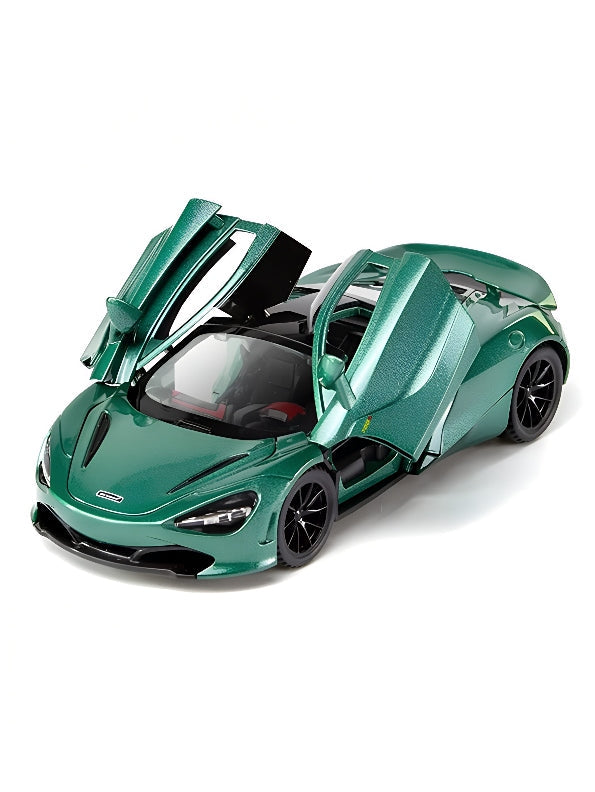 McLaren 720s Model Metal Diecast Car - Green Scale 1:32 (T-M-15) - Toyloft
