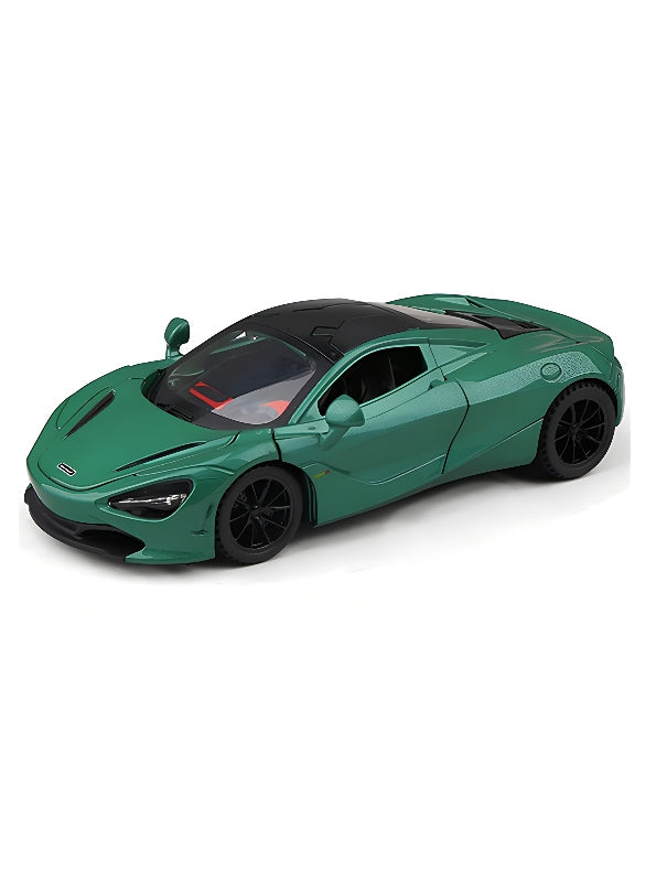 McLaren 720s Model Metal Diecast Car - Green Scale 1:32 (T-M-15) - Toyloft