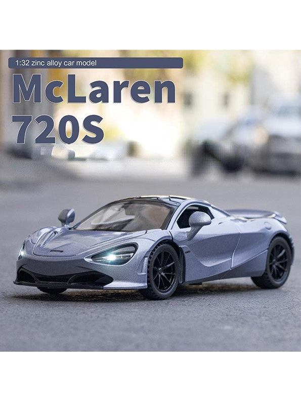 McLaren 720s Model Metal Diecast Car - Purple Scale 1:32 (T-M-15) - Toyloft