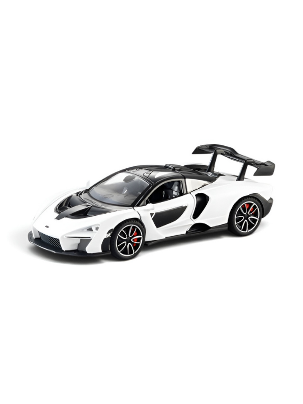 McLaren Senna Diecast Model Car | 1:32 Scale Alloy Diecast Car with Acrylic Display Box MD564