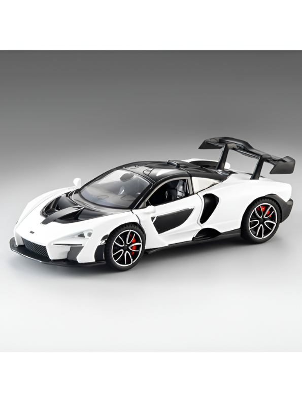 McLaren Senna Diecast Model Car | 1:32 Scale Alloy Diecast Car with Acrylic Display Box MD564