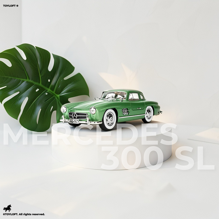 Mercedes-Benz 300 SL Gullwing Die-Cast Model - Metallic 1:24 Scale LMI15377