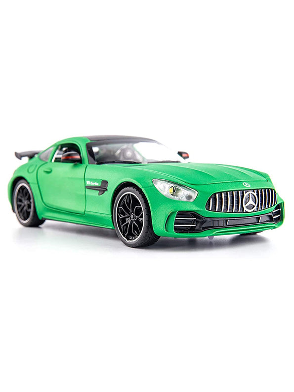 Mercedes Benz AMG GT Road Race Metal Model Diecast Car - Green - TV-S-24 - Toyloft