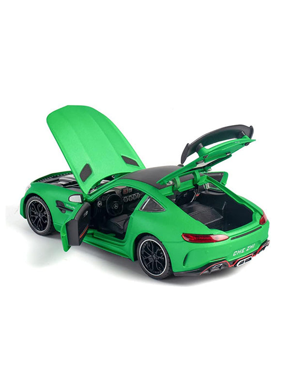 Mercedes Benz AMG GT Road Race Metal Model Diecast Car - Green - TV-S-24 - Toyloft
