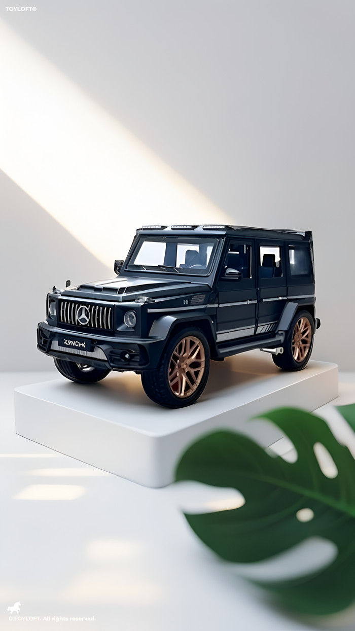 Mercedes-Benz G-Class G63 AMG Diecast Car 1:24 Scale Black LMI15058.