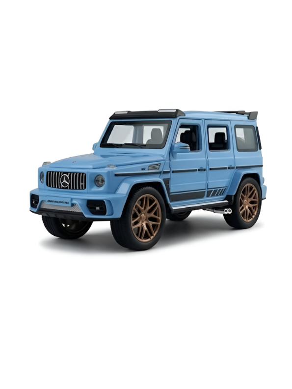 Mercedes-Benz G-Class G63 AMG Diecast Car 1:24 Scale Blue LMI15058.