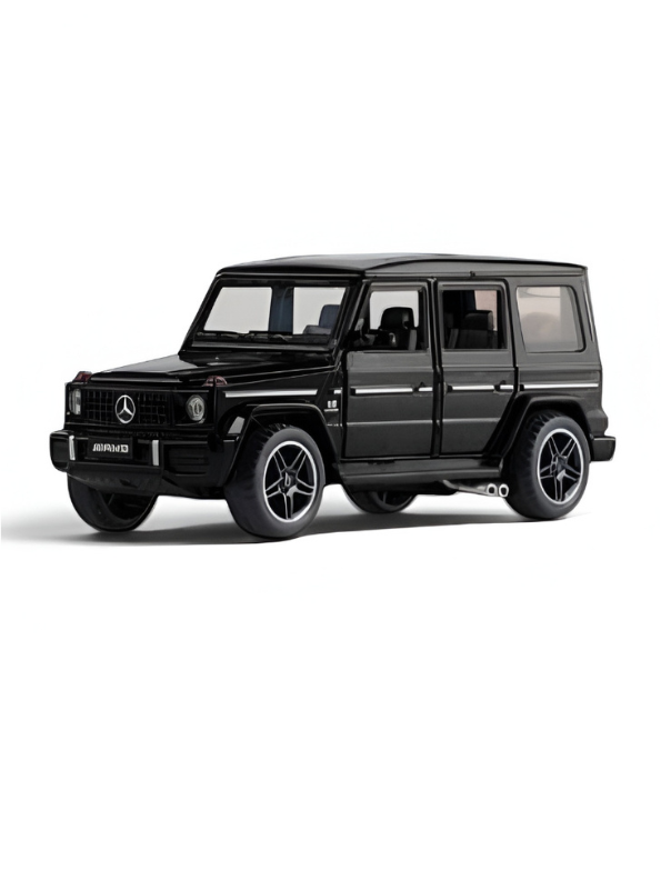 Mercedes-Benz G-Class G63 AMG Diecast Metal Toy Car 1:32 Scale SUV Model Black LMI16819.