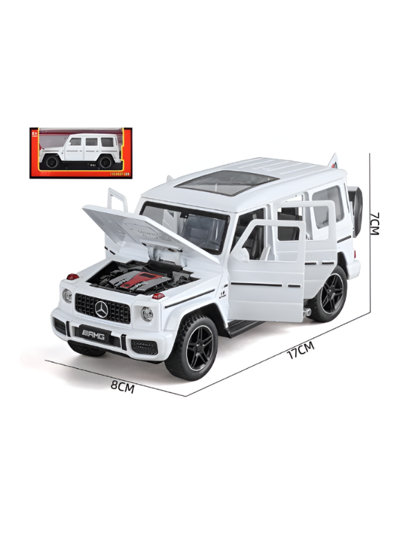 Mercedes-Benz G-Class G63 AMG Diecast Metal Toy Car 1:32 Scale SUV Model LMI16819.