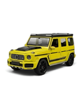 Mercedes-Benz G-Wagon Diecast SUV Model Car 1:18 Scale Collectible Car Yellow TV4744.