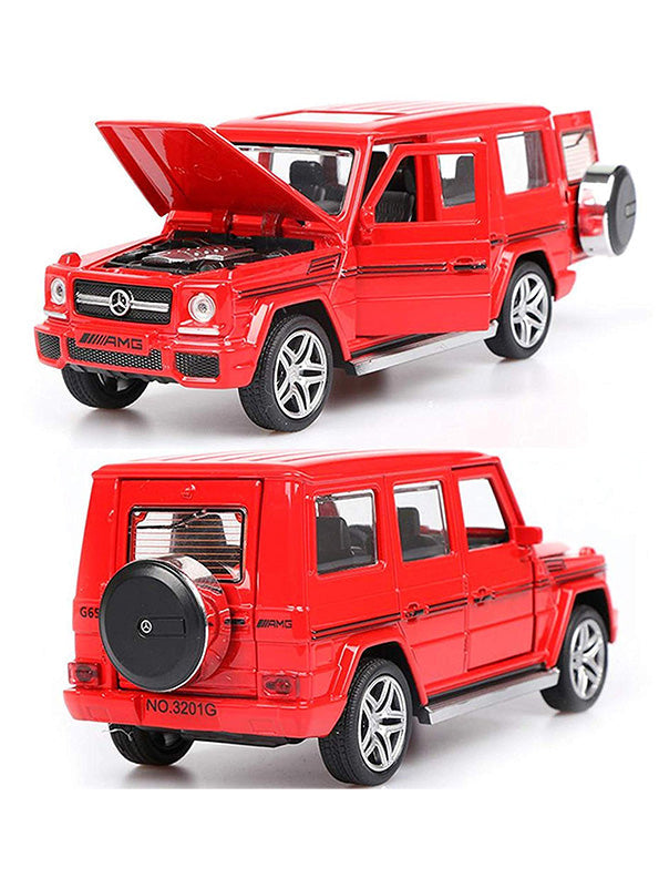 Mercedes Benz G55 Metal Model Diecast Car - Red (TV-May-13) - Toyloft