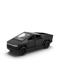 Metal Cyber Pickup Truck Toy Black – Friction Powered Pull-Back Alloy Car Model with Realistic Details LMI15425