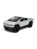Metal Cyber Pickup Truck Toy – Friction Powered Pull-Back Alloy Car Model with Realistic Details LMI15425