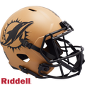 Miami Dolphins Helmet Riddell Replica Full Size Speed Style Salute To Service 2023-0