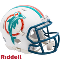 Miami Dolphins Helmet Riddell Replica Mini Speed Style 1980-1996 T/B-0