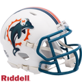 Miami Dolphins Helmet Riddell Replica Mini Speed Style 1997-2012 T/B-0