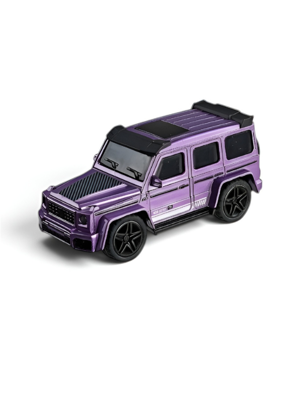 Mini 1:64 Mercedes-Benz Alloy Remote Control Car with Acrylic Display Box MD4.