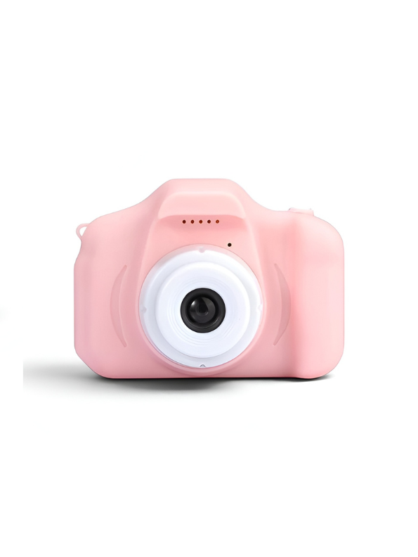 Mini Digital Camera Toy | Compact HD Video Recorder with Games & Filters for Toddlers and Kids Pink TV5412