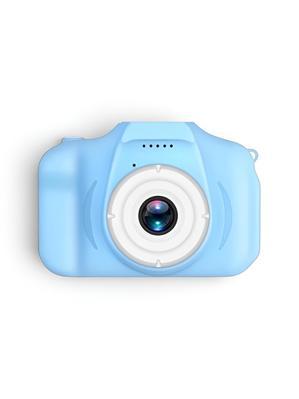 Mini Digital Camera Toy | Compact HD Video Recorder with Games & Filters for Toddlers and Kids Blue TV5412