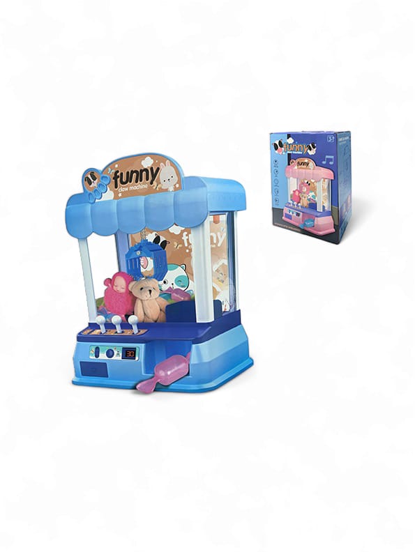 Mini Plush Doll Clamping Machine - Kid Claw Machine Toy (TV) | Fun Style Doll Catcher for Kids - Toyloft