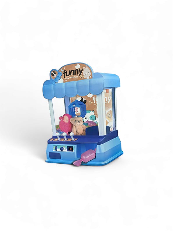 Mini Plush Doll Clamping Machine - Kid Claw Machine Toy (TV) | Fun Style Doll Catcher for Kids - Toyloft