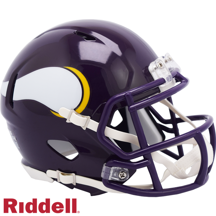 Minnesota Vikings Helmet Riddell Replica Mini Speed Style 1983-2001 T/B-0
