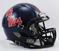 Mississippi Rebels Helmet Riddell Replica Mini Speed Style - Special Order-0