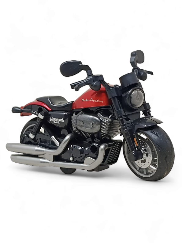 Motorbike Metal Diecast Model - Red (MD-18) - Toyloft