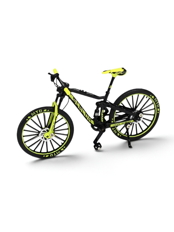 MTB Replica with Realistic Design Mountain Bike Model 1:8 Scale - Green.
