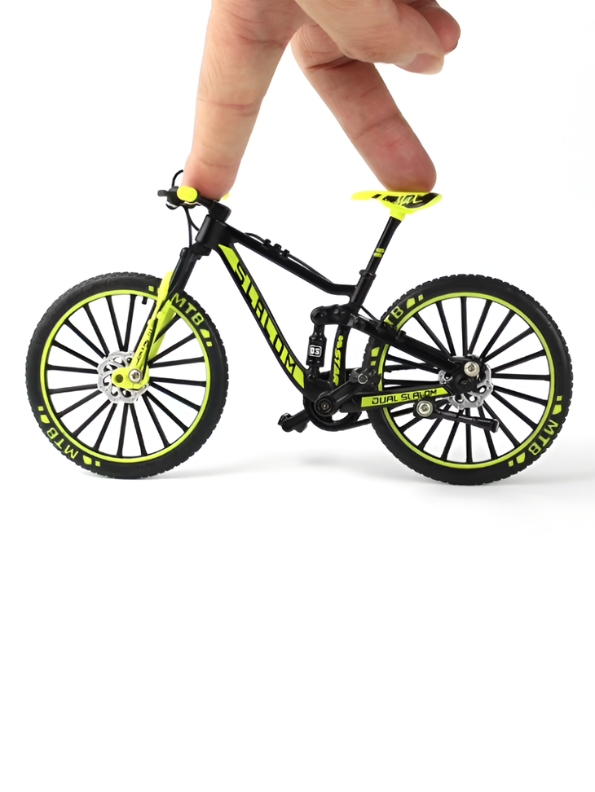 MTB Replica with Realistic Design Mountain Bike Model 1:8 Scale - Green.