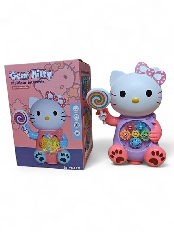 Multi Colour Kitty Toy For Kids - (MS-O24) - Toyloft