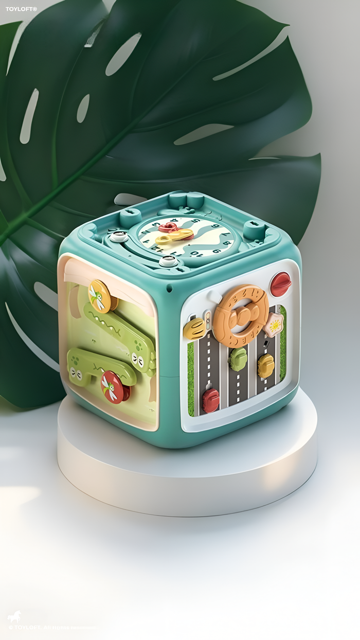 Multi-Function Learning Games Toy For Kids - Green (NX-Ag-24)