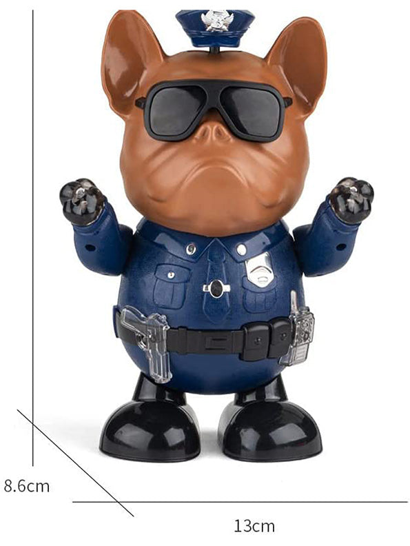 Musical Dancing Police Dog Toys For Kids (MS-S-24) - Toyloft