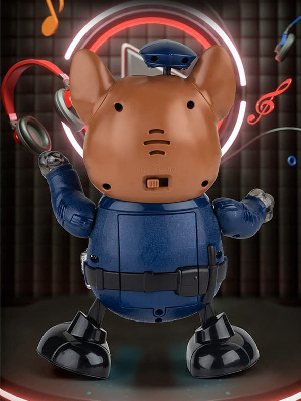 Musical Dancing Police Dog Toys For Kids (MS-S-24) - Toyloft