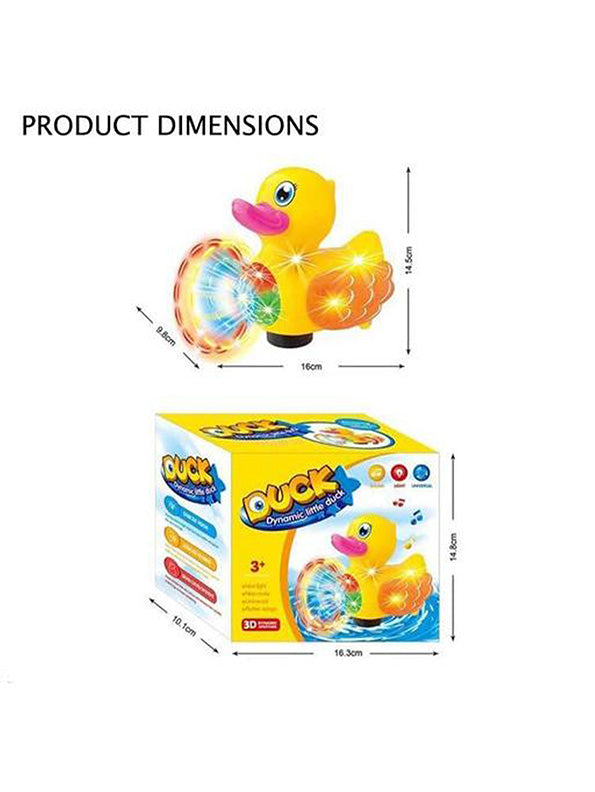 Musical Dynamic Little Duck Toy For Kids (MS-S-24) - Toyloft