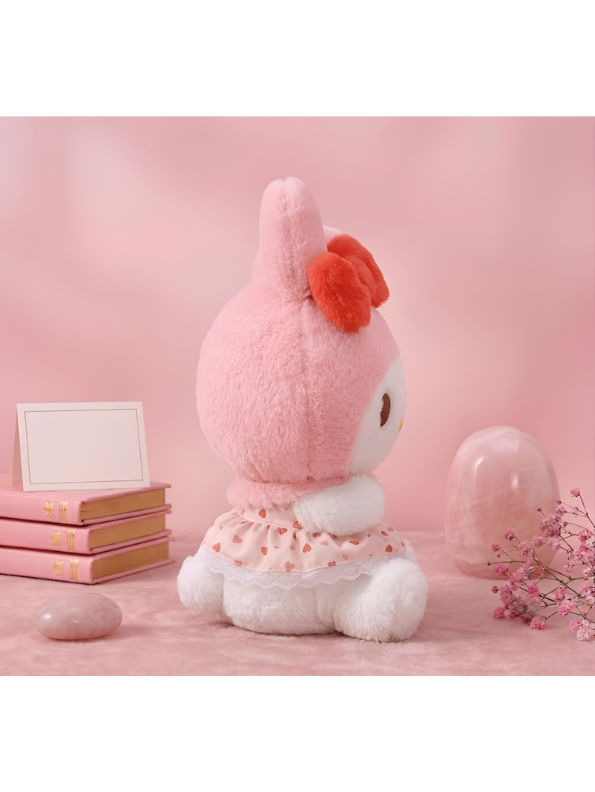 My Melody Plush Toy with Heart - Adorable 8-Inch Soft Collectible Gift for Kids ST11451
