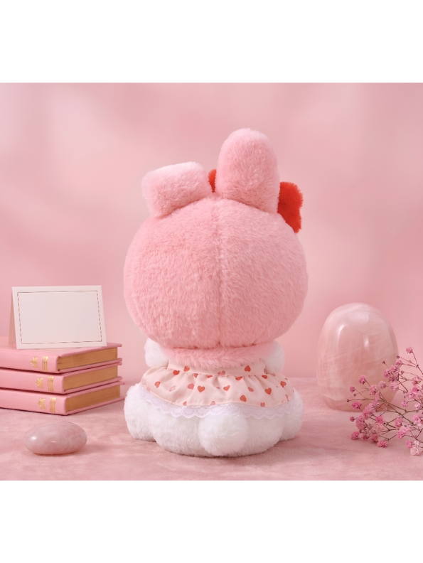 My Melody Plush Toy with Heart - Adorable 8-Inch Soft Collectible Gift for Kids ST11451