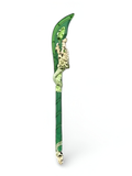 Mythical Azure Dragon Glaive – Green & Gold Fantasy Polearm | Legendary Serpent Blade for Gaming, Cosplay & Collectors  NX15791