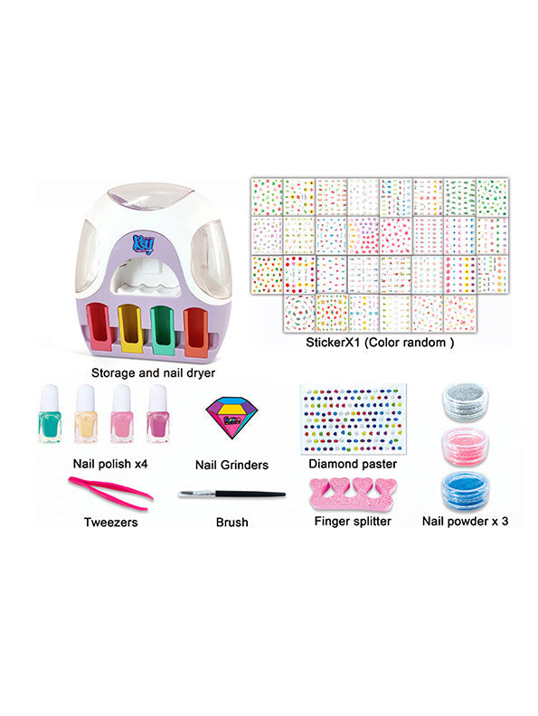 Nail Polish Set For Kids (MS-M-27) - Toyloft