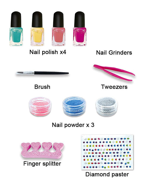 Nail Polish Set For Kids (MS-M-27) - Toyloft