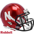 Nebraska Cornhuskers Helmet Riddell Replica Mini Speed Style FLASH Alternate-0
