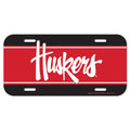 Nebraska Cornhuskers License Plate-0