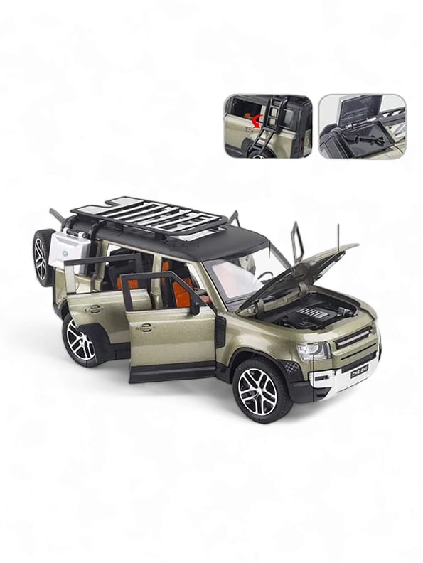 Land Rover New Defender Metal Model Diecast Car - Green (TV-May-13) - Toyloft