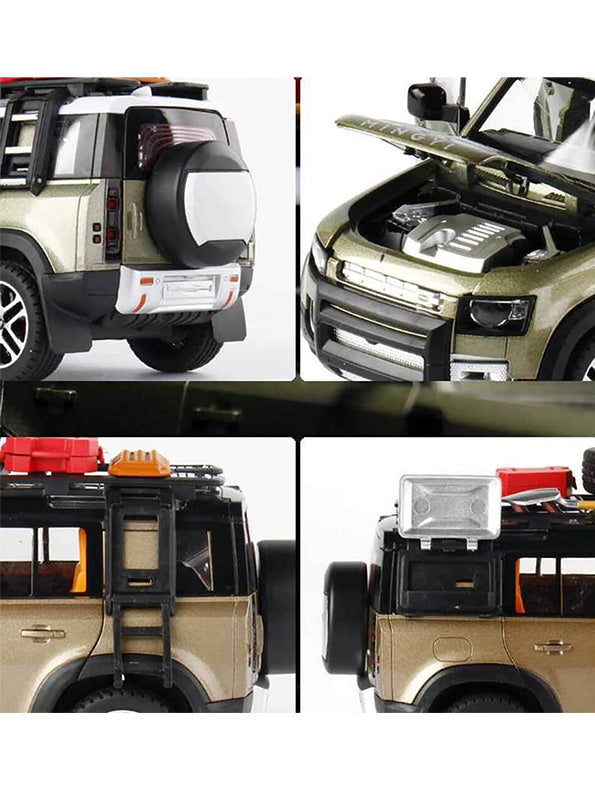Land Rover New Defender Metal Model Diecast Car - Green (TV-May-13) - Toyloft