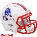 New England Patriots Helmet Riddell Replica Mini Speed Style 1990-1992 T/B-0