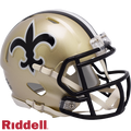 New Orleans Saints Helmet Riddell Replica Mini Speed Style 1976-1999 T/B-0