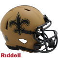 New Orleans Saints Helmet Riddell Replica Mini Speed Style Salute To Service 2023-0