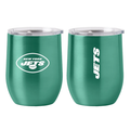 New York Jets Travel Tumbler 16oz Stainless Steel Curved-0