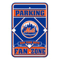 New York Mets Sign 12x18 Plastic Fan Zone Parking Style CO-0