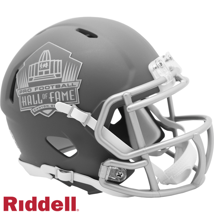 NFL Hall of Fame Helmet Riddell Replica Mini Speed Style Slate Alternate-0